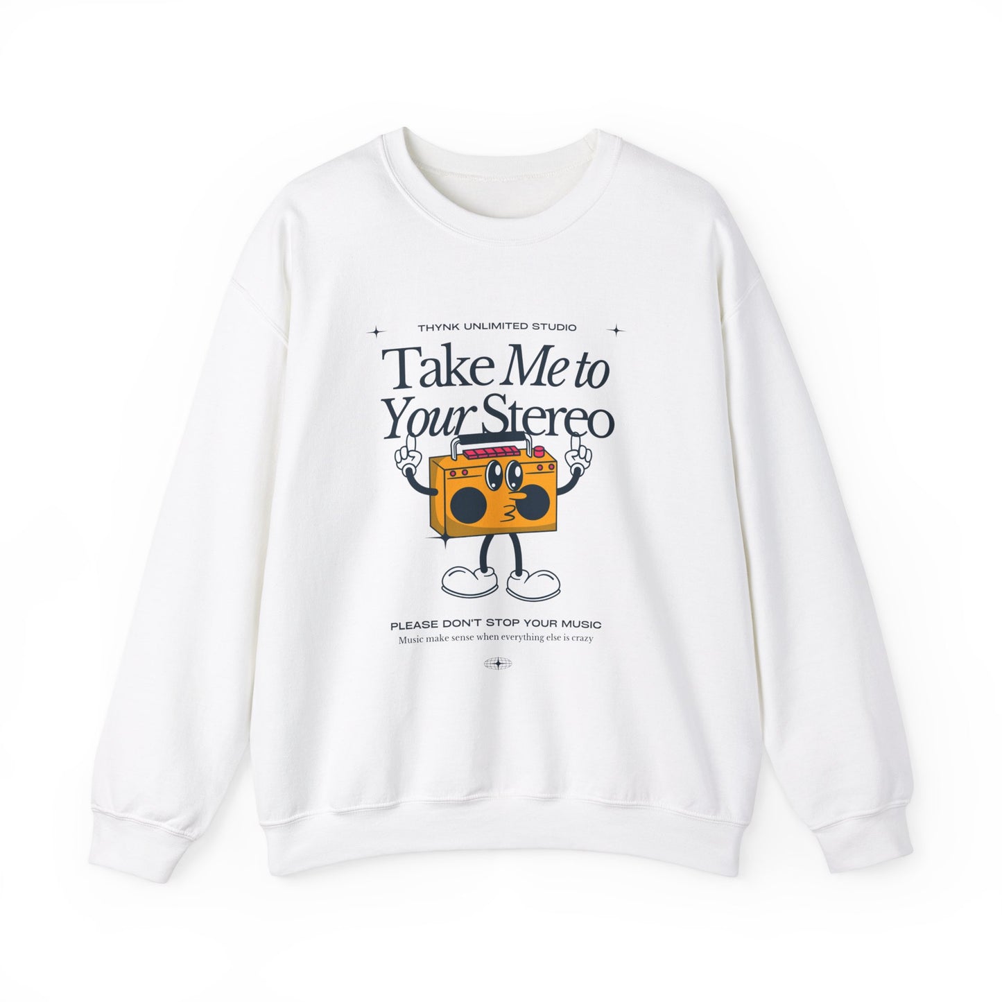 Retro Music Unisex Sweatshirt