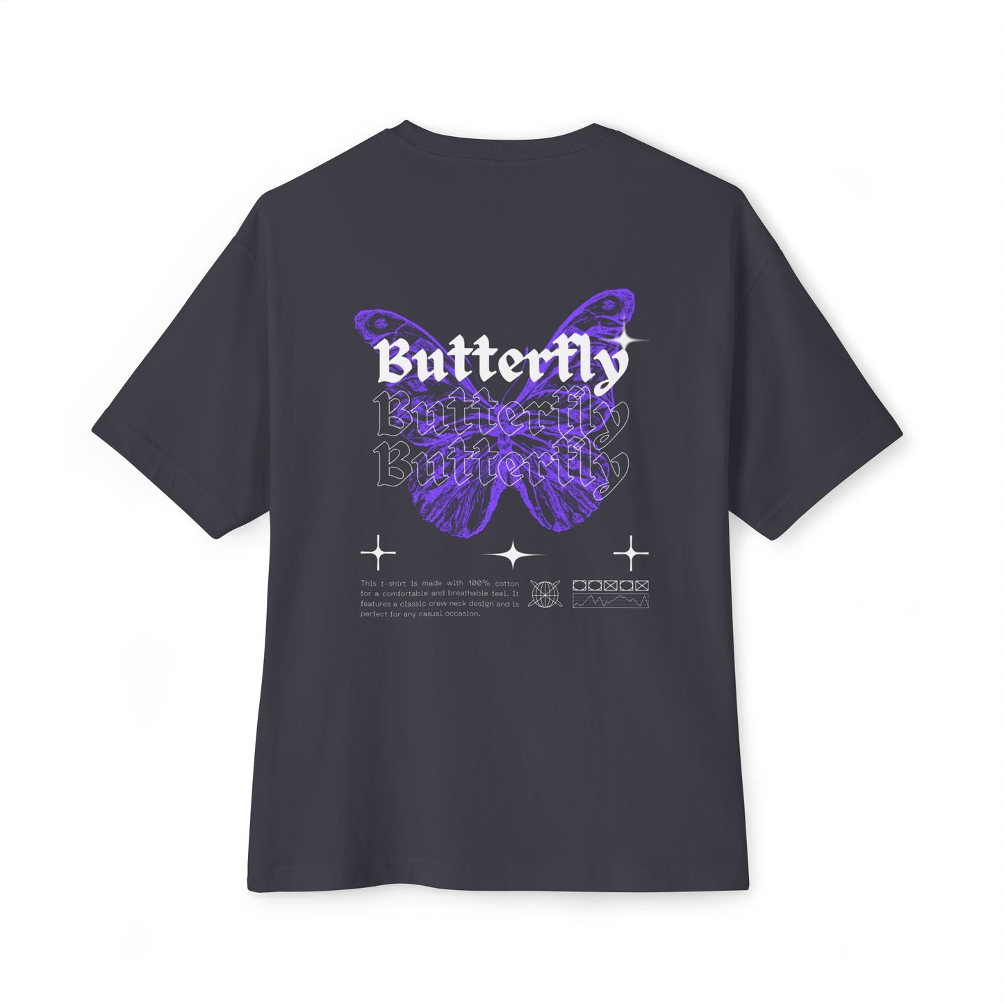 Butterfly Unisex Oversized Tee