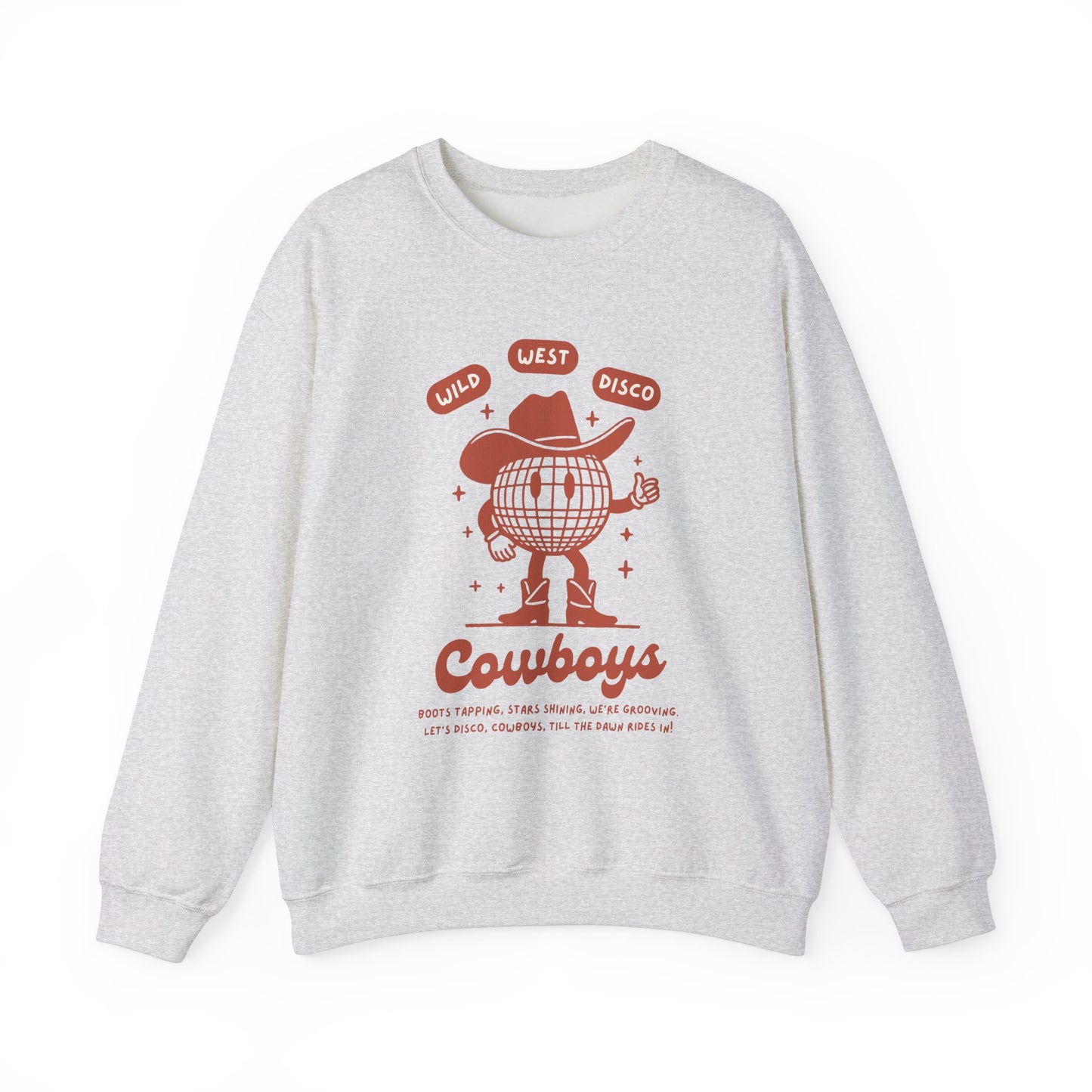 Cowboy Disc Unisex Sweatshirt