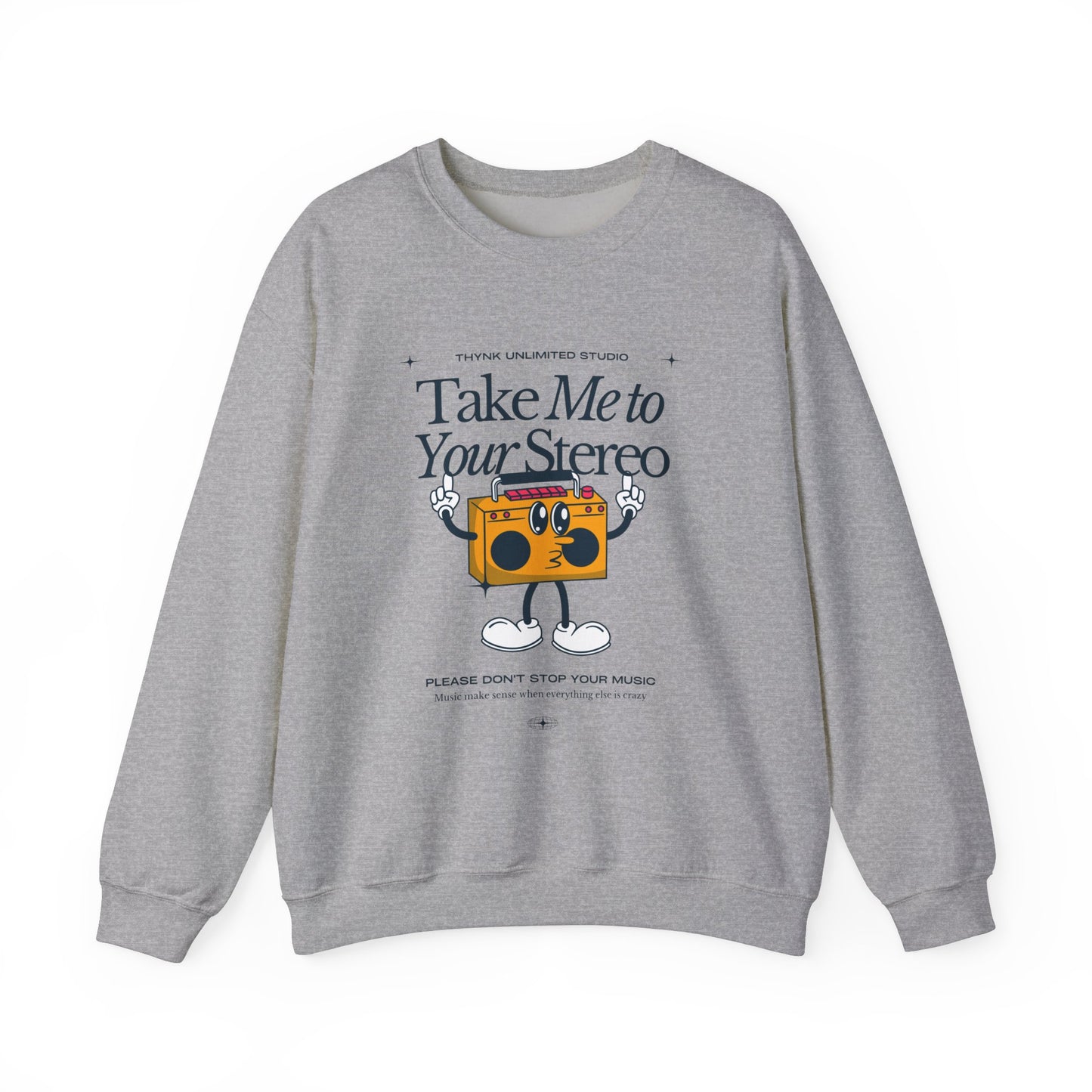 Retro Music Unisex Sweatshirt