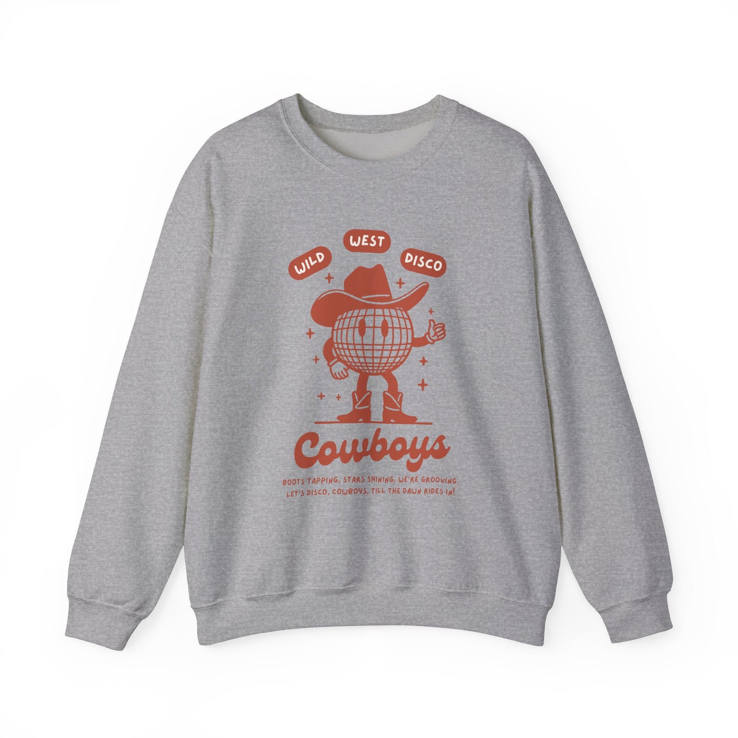 Cowboy Disc Unisex Sweatshirt