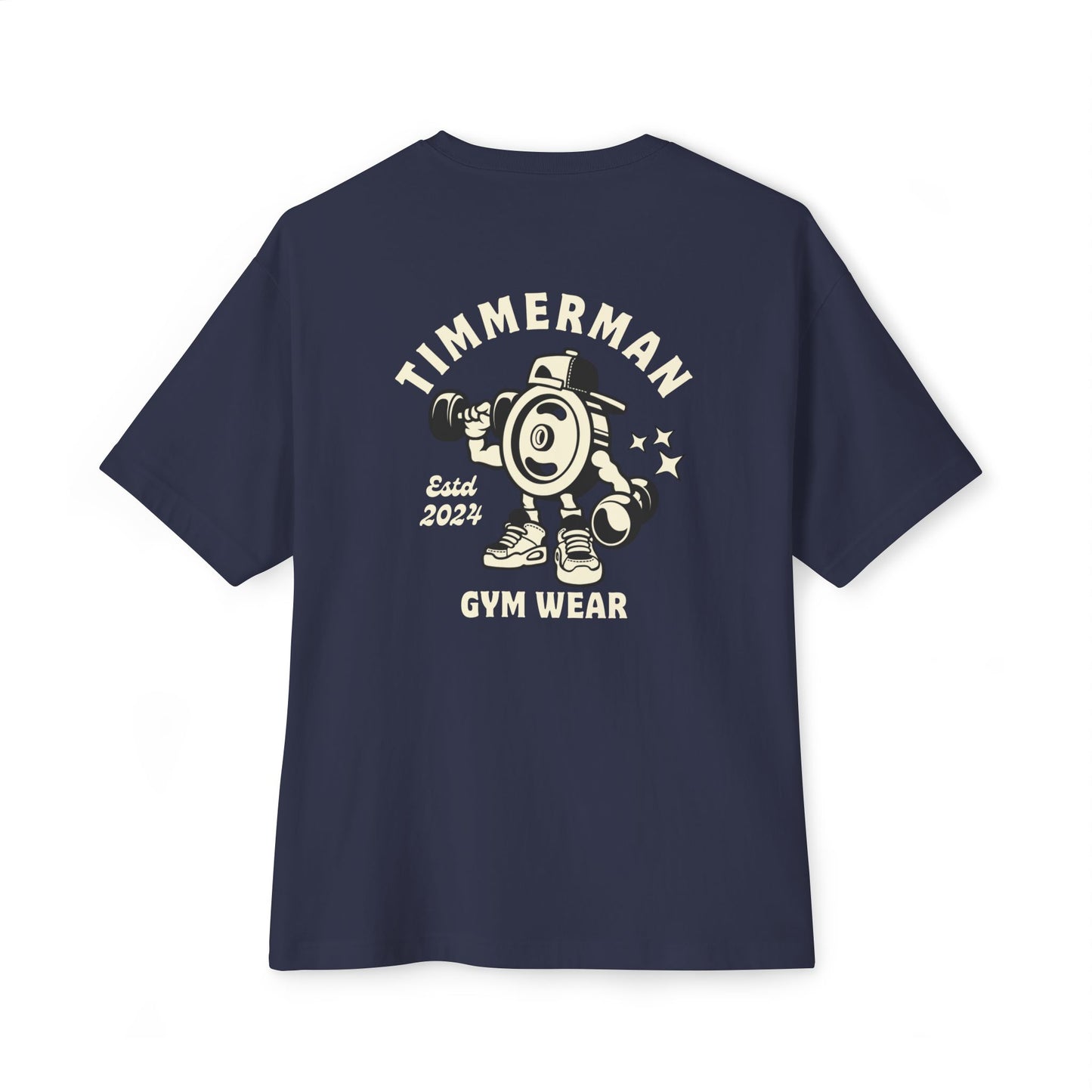 Timmerman Gym Unisex Oversized  Tee