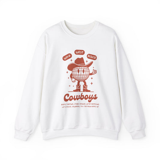 Cowboy Disc Unisex Sweatshirt